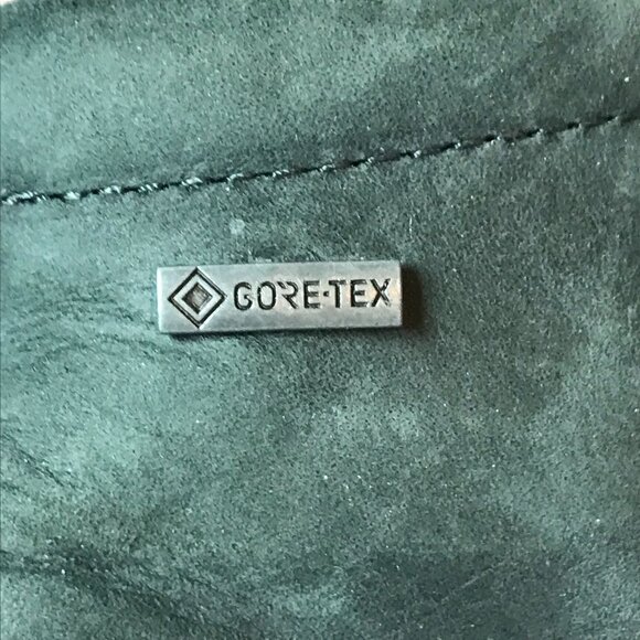 ECCO Gore-Tex Ankle Boots Gray Leather Mens Size 8/39 Winter Warm Shoes - Picture 8 of 11